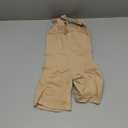 BRABIC Women's Backless Shapewear Bodysuit Tummy control Thong Seamless Body Shaper Sleeveless Compression Tanks Tops (XX-Large, Beige)