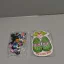 JX 48 Pack Valentine's Day Cards for Kids Classroom with 96 Shoes Charms & Goodie Bags,Valentine Gifts for Kids Teen Boys Girls School Class Exchange