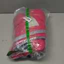 AOFITEE Small Dog Coat Warm Dog Jacket Winter, Windproof Dogs Winter Coat with Harness Built in, Reflective Turtleneck Dogs Puffer Jacket Snowsuit, Full Body Fleece Coats for Small Pet (Hot Pink)