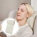 WdFour Headrest Memory Pillow, Support Cushions for Neck, Back or Leg for Sofas, Recliners, Office Chairs, Massage Chairs for Neck Pain Relief and Cervical Support (Cream, 13" Wx5.5 Hx3 D, 1PC)