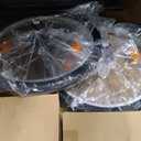 R8 Pro Extra Large Foldable Pet Stroller, Dog Stroller & Pet Trailer for Large Dogs Under 100 lbs, Unmovable, Disabled & Pregnant Dogs - Conveniently Carriable by Bike and Car, Grey