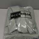 Decorelia Faux Linen Rustic Round Tablecloth for Coffee Table, Decorative Waterproof Outdoor Anti-Scratch Table Cloth Cover for Party, Wedding, Picnics, Patio(Round, 70 Inch(4-6 Seats), Sage Green)