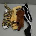 Dog Squeak Toys, No Stuffing Plush Dogs Chew Toy Bundle for Small Medium Large Breed Chewer Tough Durable Squeaky Pet Fetch Puppy Teething Chewing Interactive to Keep Them Busy Best Birthday Gift (5 Pack)