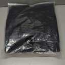 New Sweater V-Neck Solid Color Cardigan Sweater Men's Lazy Style Jacket Clip (Black, L)