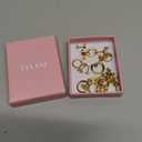 Helix Piercing Jewelry Flat Back Cartilage Earrings for Women - Hypoallergenic Surgical Stainless Steel Gold Stud Hoop Cartilage Helix Earring Set Daith Tragus Conch Flat Back Stud Earrings Single