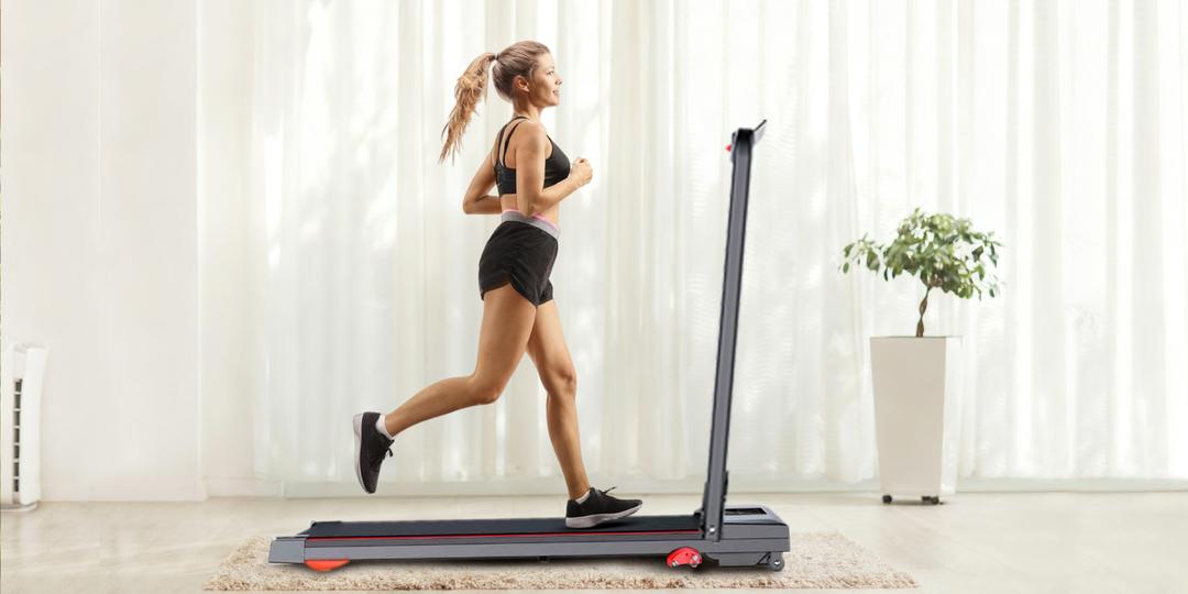 Joxir Walking Pad Treadmill with Incline and Handle Bar, 7.5MPH Under Desk Treadmill for Home Office with Remote Control 