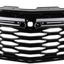 Original Style Chrome+Black Honeycomb Bumper Grille Compatible With 2022-2023 Equinox Front Bumper Mesh Grill Replacement 85562362