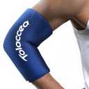 Elbow and Knee Ice Pack - Cold Ice Sleeve with Reusable Gel & Cold Therapy Compression for Knee, Shin Splints, Calf Strain, Flexible Ice Pack forTennis Elbow, Tendinitis (Medium (Pack of 1), Blue)