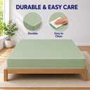 Greaton, 4-Inch Gel Memory Foam RV Mattress Replacement with Vinyl Cover, Medium Firm & Waterproof, Travel Camper Trailer Truck and Bunk, Pressure-Relief Support, Made in USA, 80" x 30"