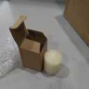36 Pcs Individually Wrapped Pillar Candles Bulk, 2x3 2x6 2x8 Inch, Unscented Dripless Smokeless, Hurricane Candles for Wedding Party, Spa, Home Decor (36 Ivory Pointed-tip, 2 x 3/6/8 Inch)