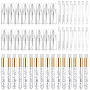 48 Pcs Lash Shampoo Brushes Soap Bottle Set, 16 Pcs Eyelash Extensions Brushes 16-Pcs Blackhead Nose Cleaning Brush 16-pcs Lash Shampoo Bottles, Eyelash Care Set for Women (White)