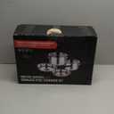 Meythway  Stainless Steel Pots and Pans Set Non Toxic, 6PCs Kitchen Cookware Sets with Stay-Cool Handles, Non-Stick, Dishwasher Safe&Compatible with All Stovetops(Gas,Electric&Induction)