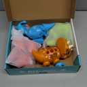 Marstone Toddler Dinosaur Toys for 1 Year Old Boy Gifts: Educational Light Up Sound Building Baby Musical Toys 12-18 Months, Mix and Match Learning Birthday Gift for Kids 1 2 3 Year Old