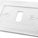 for Emerson F61-2663 Wall Plate, Fits for Sensi Wi-Fi Programmable Thermostat White