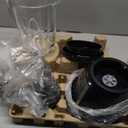 Hamilton Beach Power Elite Wave Action Blender For Smoothies, 40 Oz Glass Jar, 12 Functions Including Puree, Crush Ice, 700 Watts - Black (58148A)