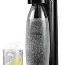 SodaStream Gaia Sparkling Water Maker, Black (Starter Kit)