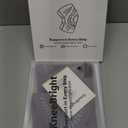 KNEEBRIGHT Light Hinged Knee Brace for Women, Strong Adjustable Compression Knee Brace, Quick Wrap Around Patella Support with Side Stabilizers for Meniscus Tear, Arthritis