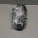 ONCAI Men's House Slippers Size 9 Memory Foam Cotton-Blend Slip-On Pantuflas Hombres Warm Cozy Scuff Home Felt Black Bedroom Shoes with Wide Width Indoor/Outdoor Washable Rubber Soles