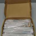 Asidrama 10 Pack 7.5 Inch(192mm) Champagne Bronze Cabinet Pulls Knurled Cabinet Handles Cupboard Handles Kitchen Cabinet Hardware for Cupboard Drawer Pulls