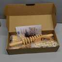 7-in-1 Wood Therapy Massage Tools Lymphatic Drainage Massager for Muscle Pain Relief | Maderoterapia Kit Body Sculpting Tools for Anti-Cellulite, Body Shaping