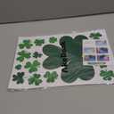 St Patricks Day Window Clings, 109 Pcs Shamrock Window Stickers for St Patricks Day Decorations