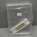 Clear Acrylic Serving Tray with Golden Handles 12"x16", Huge Capacity Sturdy Acrylic Tray for Coffee, Juice, Kitchen and Desk Organizer, Storage Tray