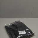 CARCOS Plus Size Women's Rain Jacket Black Waterproof Hooded Trench Raincoat Lightweight Long Windbreaker Travel Jackets with Pockets and Storage Bag 4XL 24W 26W