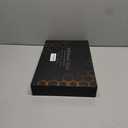 Yahi Red Light Photon Facial & Neck Mask with Remote Control, 7 Custom Modes with Infrared, Portable & Rechargeable with Timer for Home Use, 175 High-Density Light Beads, Black