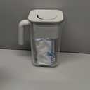 Culligan with ZeroWater Technology 10-Cup Water Filter Pitcher  Includes 5-Stage Advanced Water Filter, IAPMO Certified to Reduce Lead, Total PFAS (Forever Chemicals), Mercury, Fluoride, and Chlorine