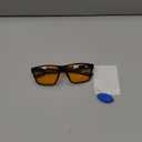 Titan Gaming Glasses, Blue Light Blocking, Night Driving Glasses for Men, Computer Protection Christmas Gift for Gamers (Black)