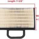 499486S 698754 Air Filter 492932S AM125424 Oil Filter for John Deer D130 D140 L120 L111 L118 LA135 LA130 LA120 LA140 LA145 LA150 Z425 BS 18-26 HP Intek V-Twins Engine Lawn Mower Tractor