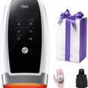 RIKE Hand Massager, 6 Modes 6 Intensities Hand Massager with Heat and Compression Arthritis and Carpal Tunnel, Mother's Day Gifts for Women Men (White)
