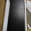 VASAGLE 3 Drawer File Cabinet, File Cabinet with Lock, Printer Stand, Office Filing Cabinet Organizer, for A4 and Letter Size Files, Ink Black UOFC055B1