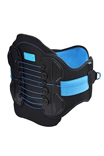 LSO Back Brace with Maximum Decompression Plate&Adjustable Arch Back SupportDual Pulley System Lumbar Support Belt for Herniated Disc Pain Relief Spine Stenosis Sciatica Scoliosis(L XL fit belly 35 47 )