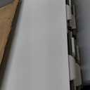 Set of 2 Folding Tables with Carrying Handle Lightweight Rectangular Portable Plastic Camping Table Steel Legs for Party, Dining, Wedding, Events, Picnic Indoor, Outdoor (6FT, White)