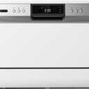 Whynter CDW-6831WES 6 Place Setting LED, White Countertop Portable Dishwasher