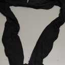 Women Mesh Bolero Shrug Long Sleeve See Through Sheer Cardigan Shoulder Cover for Dress (Large, Black)