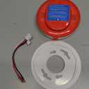 Kidde Smart Smoke and Carbon Monoxide Detector, Ring App Enabled for Real-Time Notifications, Hardwired Alarm, AA Backup Battery