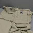 NICETOWN Light Blocking Curtains and Drapes Extra Long 120" - Grommet Room Darkening Thermal Insulated Solid Grommet Window Treatment for Hall/Villa, Beige, 2 Panels, 52" W by 120" L