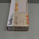 bella 2 Slice Slim Toaster, Fitsanywhere™ Kitchenware, 6 Setting Shade Control with Reheat & Cancel Buttons, Fits sourdough, 10” Long Slot, Anti Jam & Auto Shutoff, 900 Watt, Oatmilk