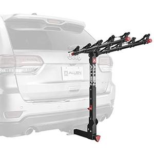 Allen Sports Deluxe+ Locking Quick Release 5-Bike Carrier for 2 in. Hitch, Model 850QR,Black