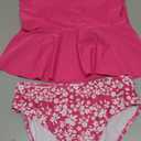 SHENHE Girl's 2 Piece High Waisted Ruffle Waffle Swimsuit Bathing Suit Bikini Sets 11Y
