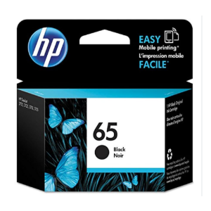 HP 65 Black Ink Cartridge for HP Printers