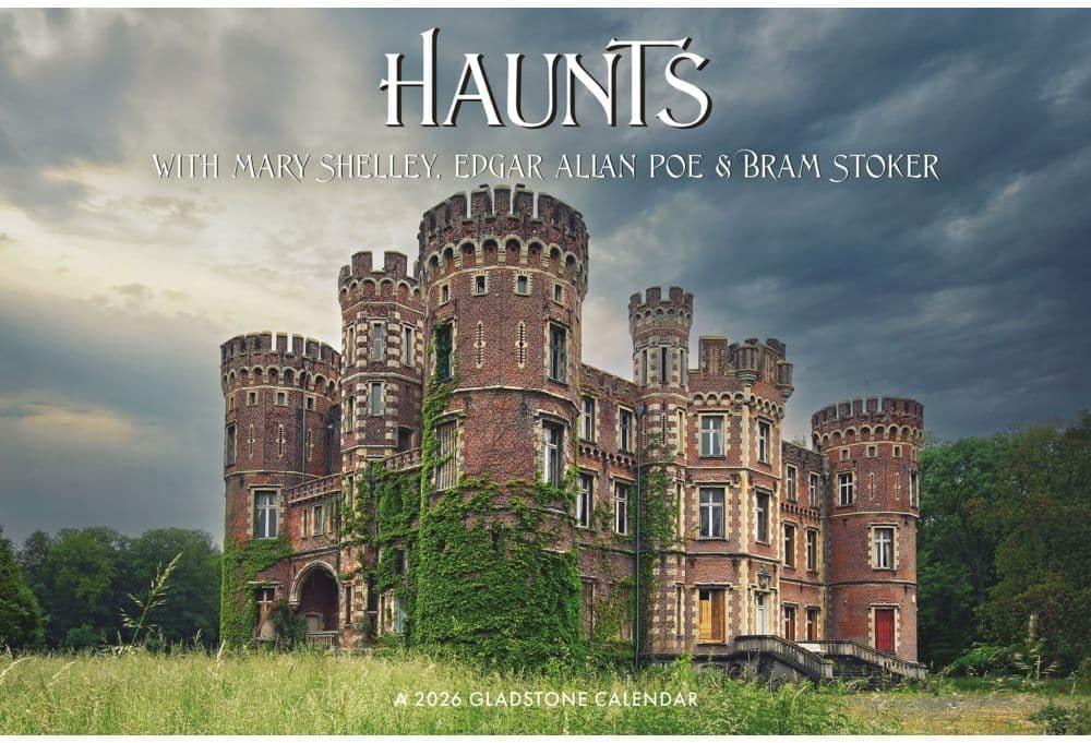 Gladstone Media, Haunts 2026 Large Wall Calendar