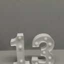 13th Birthday Decorations for Her&Him, 13th Birthday Centerpieces Table Decorations for Girls&Boys,Light Up Numbers 13 Sign for Party Backdrop Wall Decor