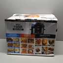 Ninja OS301/FD305CO Foodi 10-in-1 Pressure Cooker and Air Fryer with Nesting Broil Rack, 6.5-Quart Capacity, and a Stainless Finish 