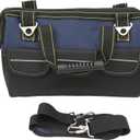 17in Tool Storage Bag Wide Heavy Duty Water Proof Nail Stitches Bottom Portable Handheld Tool Bag