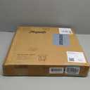 Outdoor Side Table, Indoor & Outdoor 18" Round Patio Side Table, Small Metal Side Table for Porch, Balcony, Living Room, Black