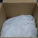 White Chiffon Fabric by The Yard 59" Wide,10 Yards Continuous