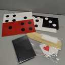 Zhanmai 4 Set Casino Theme Party Decorations 6 x 6 x 6 Inch Paper Poker Boxes Casino Centerpiece Sticks for Table Game Theme Night Decoration Gift Box for Poker Birthday Party Supplies